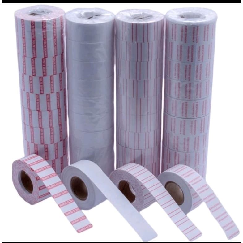 Etiqueta Para Etiquetadora Preço 12x22 mx5500 kit com 10 rolo  Unidades Etiquetas
