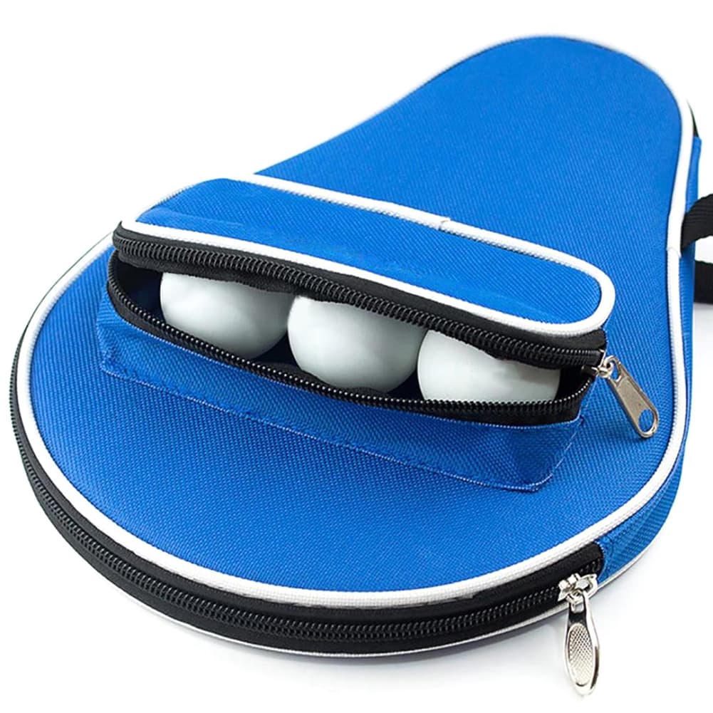 Estojo Profissional Para Raquetes De Tênis De Mesa , Bolsa Morcego , Capa Oxford Pingue-Pongue , Segurando 3 Bolas