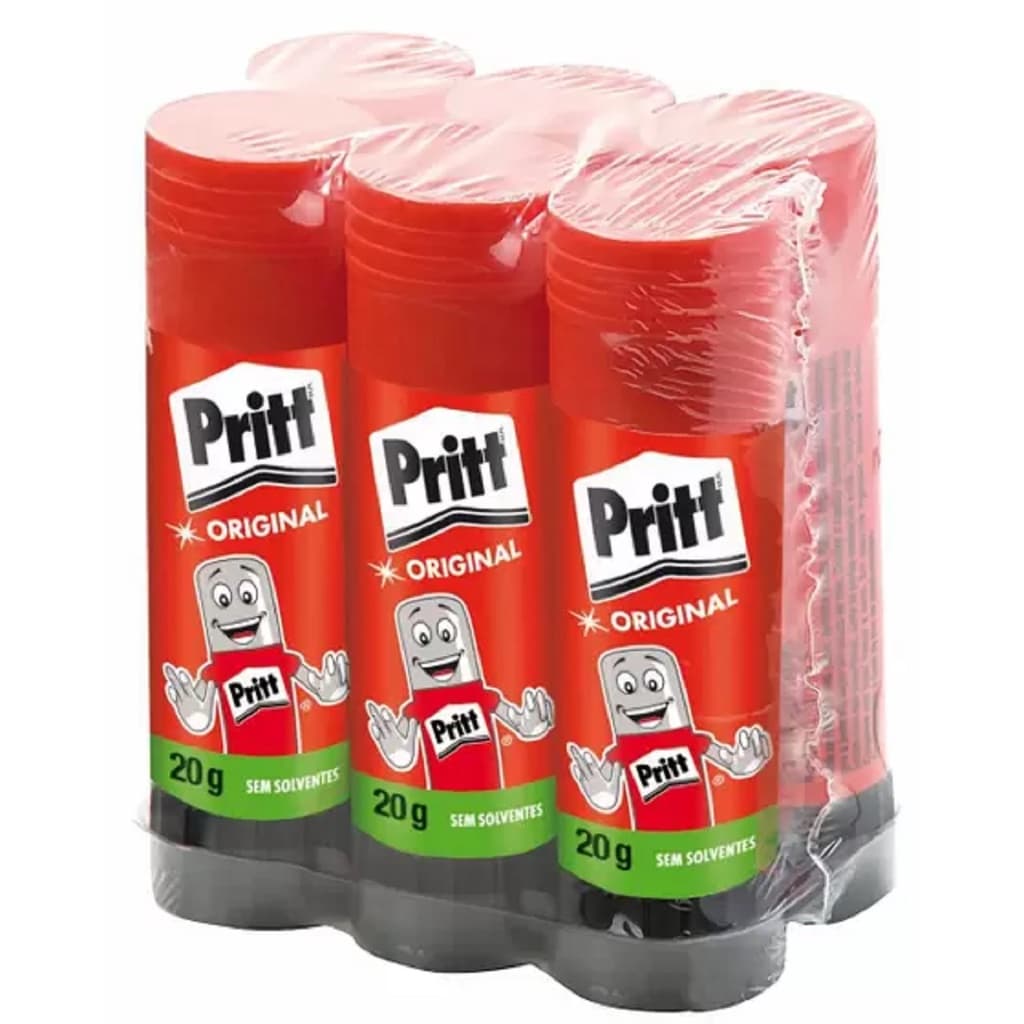 Cola em Bastão 20g C/6 unidades - Pritt