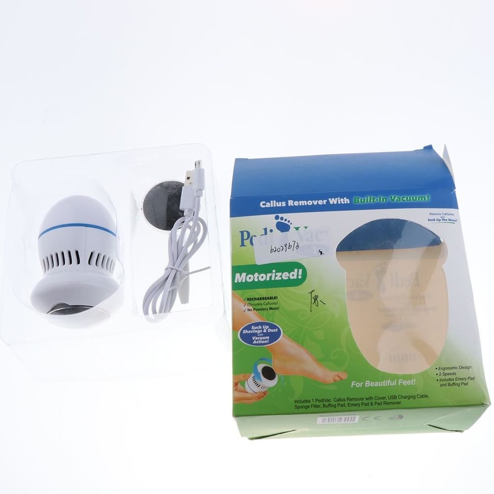 Lixa portátil para os pés, ferramenta de moagem para pedicura, removedor de calos, polidor para pedículos para pele seca e rachada