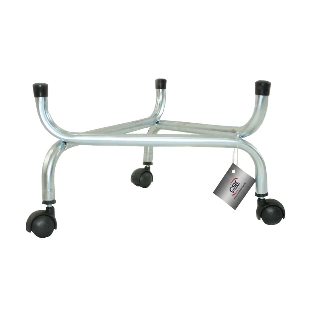 Suporte Para Botijão De Gás Ou Vaso C/ 3 Rodinhas 8520