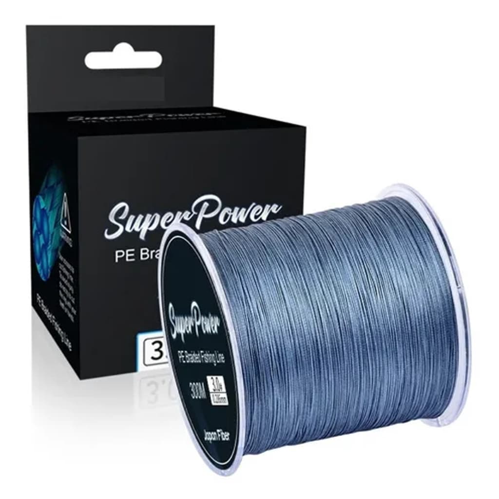 Linha De Pesca Multifilamento 300m 4 Fios Super Resistente Carretel Com 300 Metros