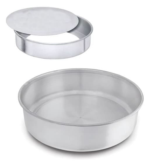 Forma Assadeira Redonda com fundo Removível 24 polido 2000Ml