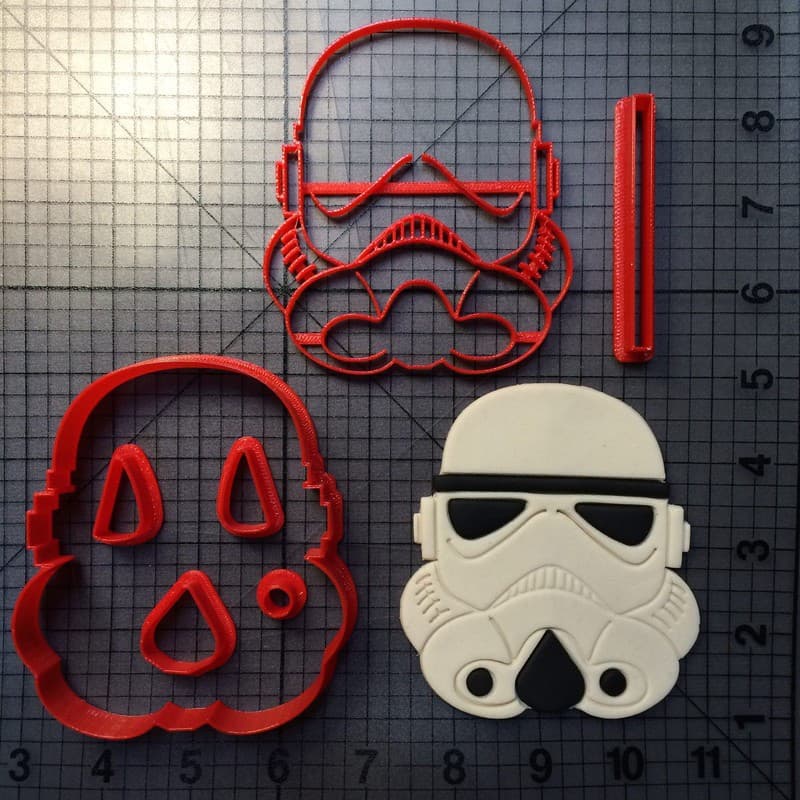 Cortador  Storm Trooper Criarte 3d 4,5cm