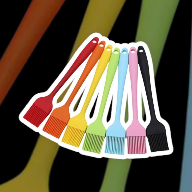Pincel Culinário Silicone Cozinha 24cm Untar Forma Pincelar