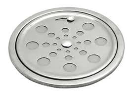 Ralo Tampa Grelha Inox Redonda 10cm Fecho Rotativo + Caxilho