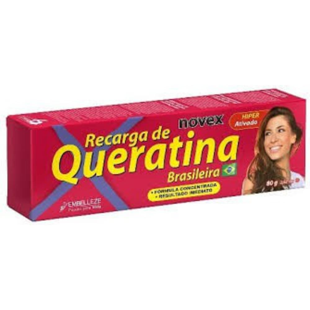 Queratina Brasileira Novex 80g Recarga