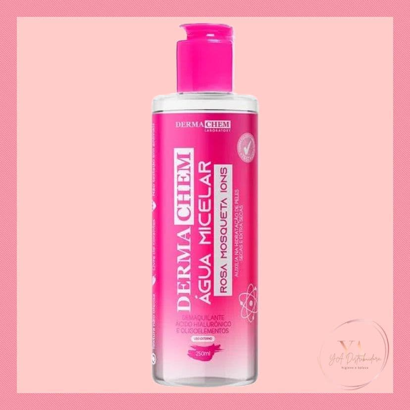 Água Micelar Dermachem Rosa Mosqueta íons 250ml