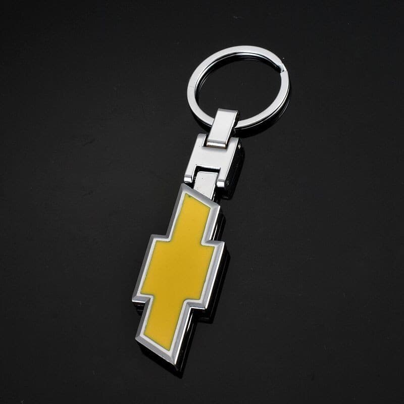 Chaveiro 3d De A O Inoxid Vel Com Logotipo Da Chevrolet