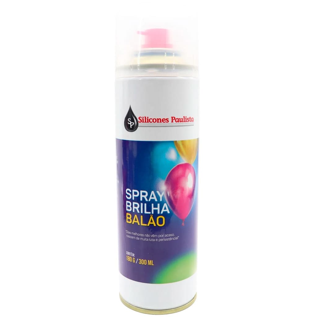 Spray Brilha Balão Silicones Paulista 300ml 1und