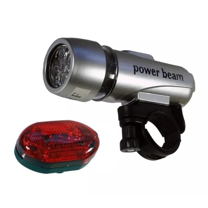 Lanterna Dianteira Led e Lanterna Traseira Led Bike