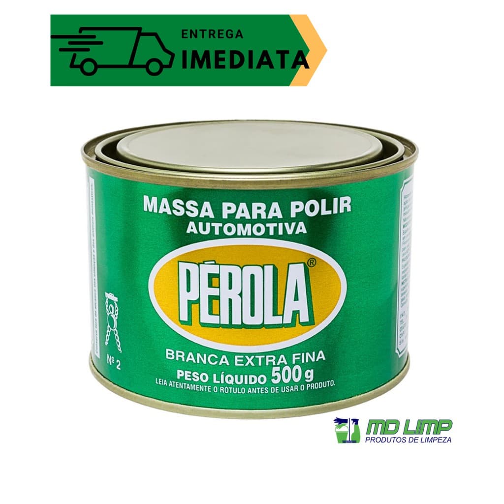 Massa para Polir Nº 2 500g - Pérola
