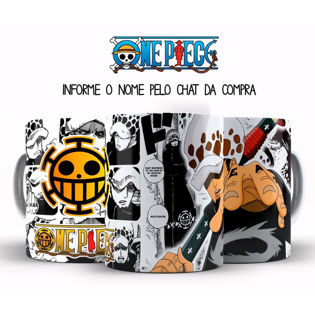 Caneca Personalizada Trafalgar Law