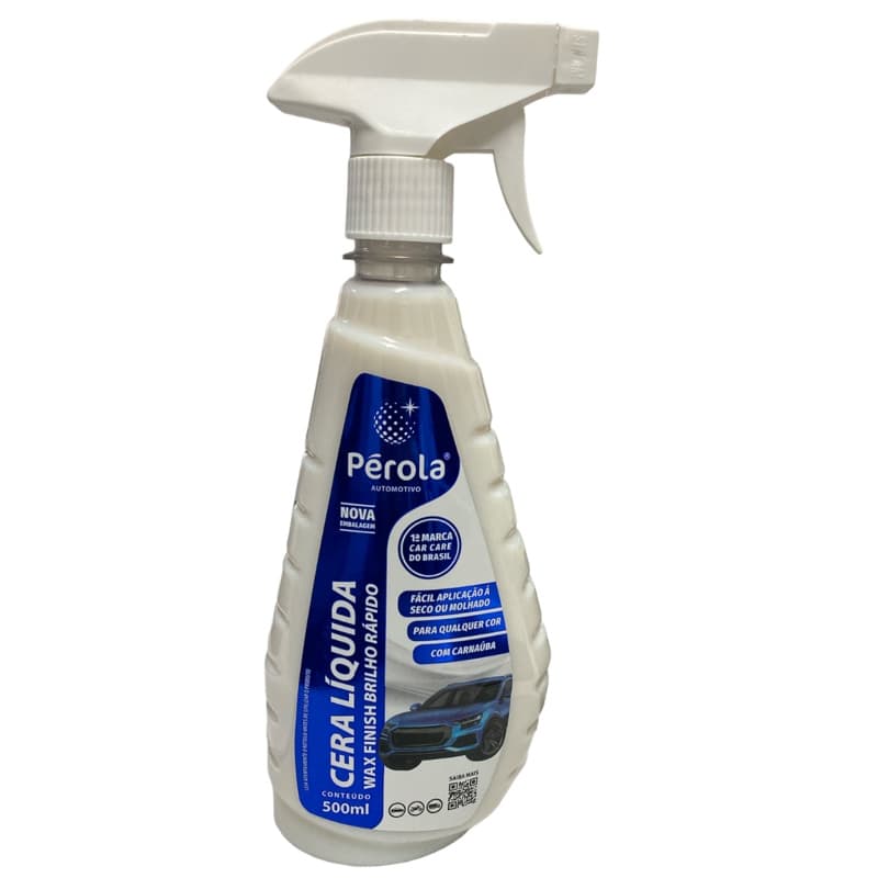 CERA LIQUIDA WAX FINISH BRILHO RAPIDO 500ML PEROLA