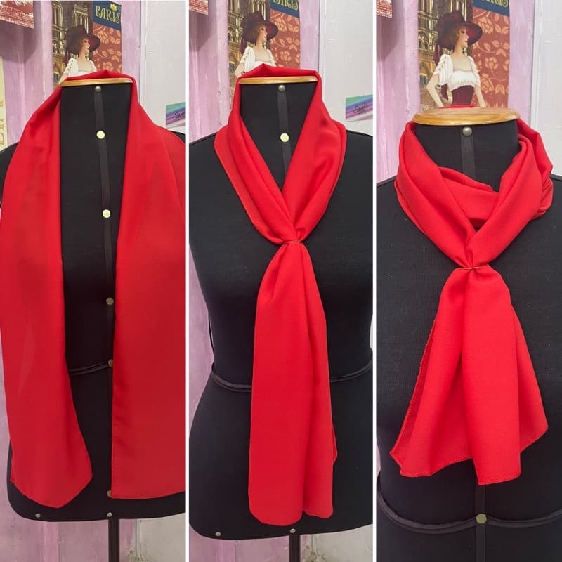 Echarpe Vermelha Padrão Uniforme /empresas/igrejas/congressos/eventos
