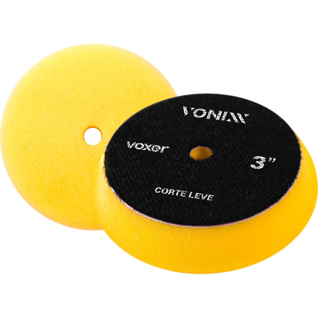 Boina de Espuma para Polimento Automotivo Corte Leve 3" Vonixx