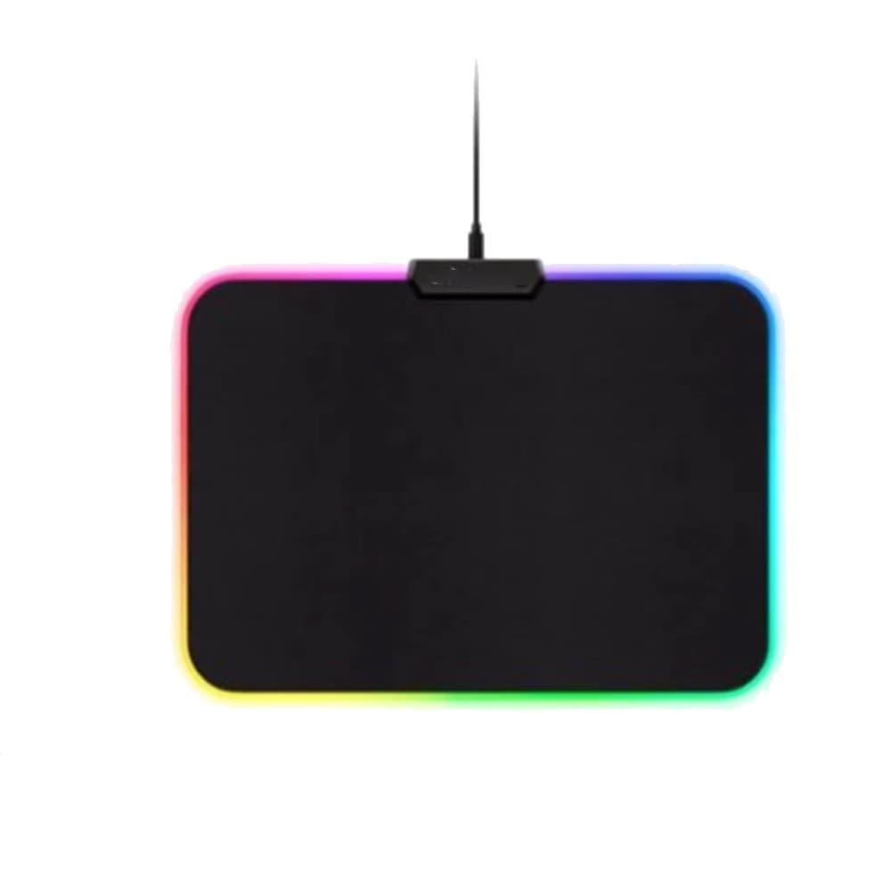 Mouse Pad Gamer Led Rgb Iluminado 35x25cm Medio