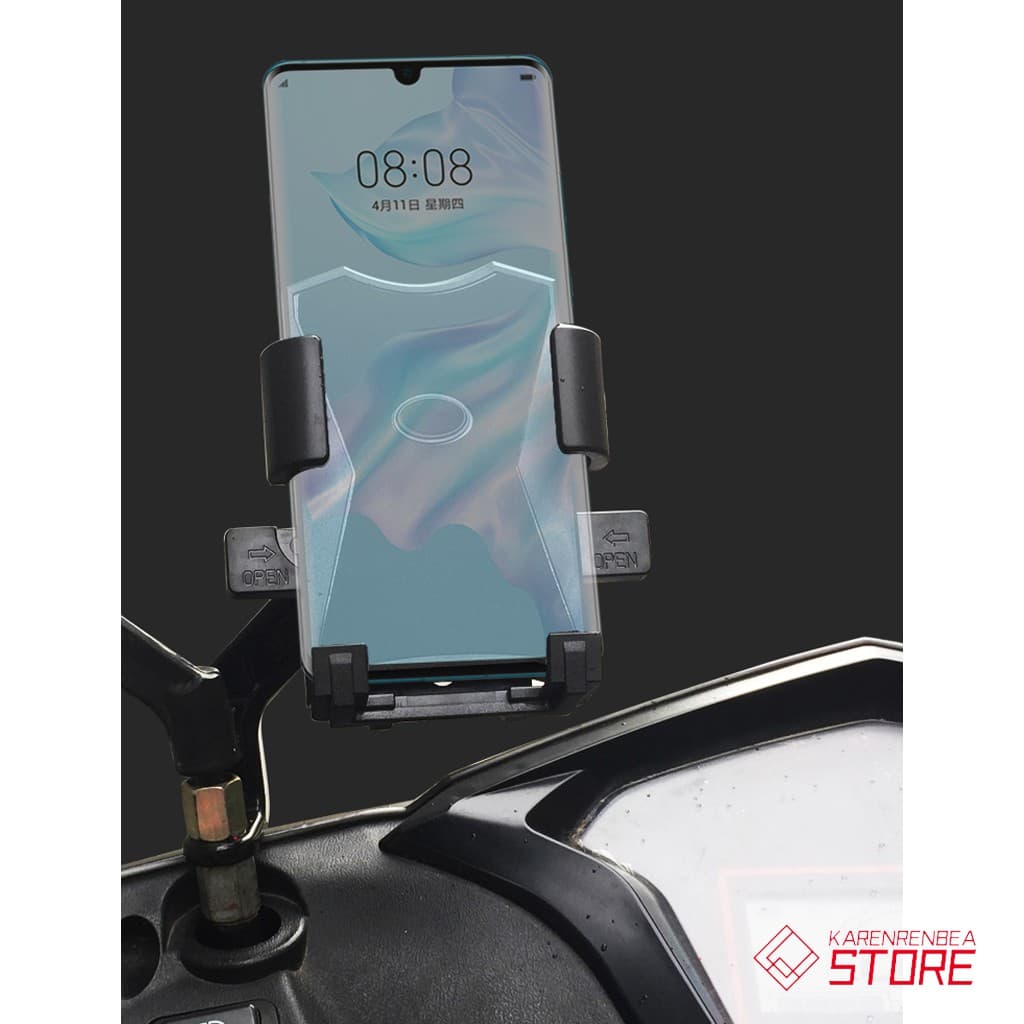 Suporte Celular Para Moto Com Garra Celulares Portátil Universal