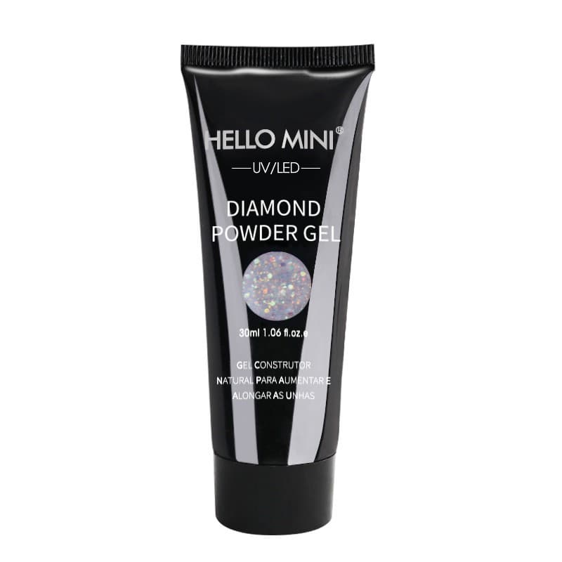 🍕perfection🥨 Cosméticos POWDER GEL DIAMOND 30ML HELLO MINI HJ112-1