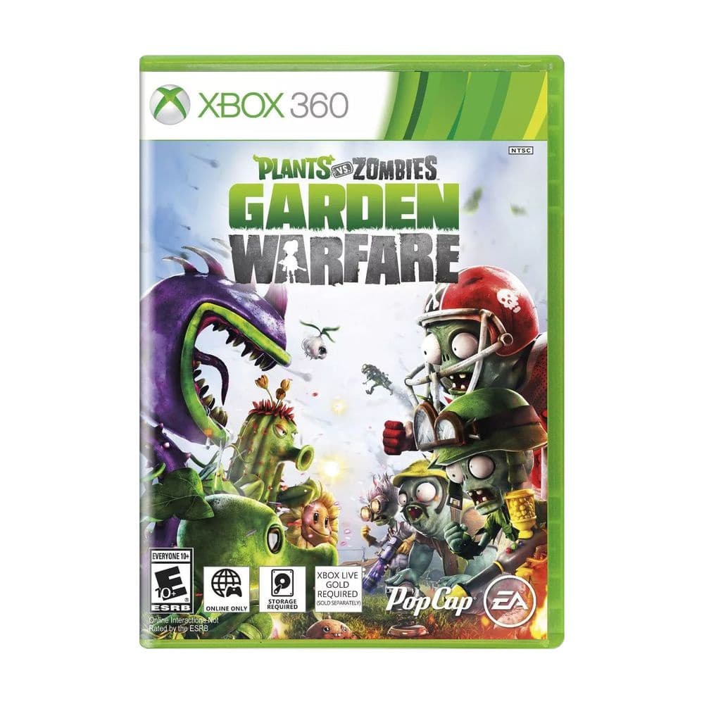 Plants vs Zombies Garden Warfare  Xbox 360 - Mídia Física Original