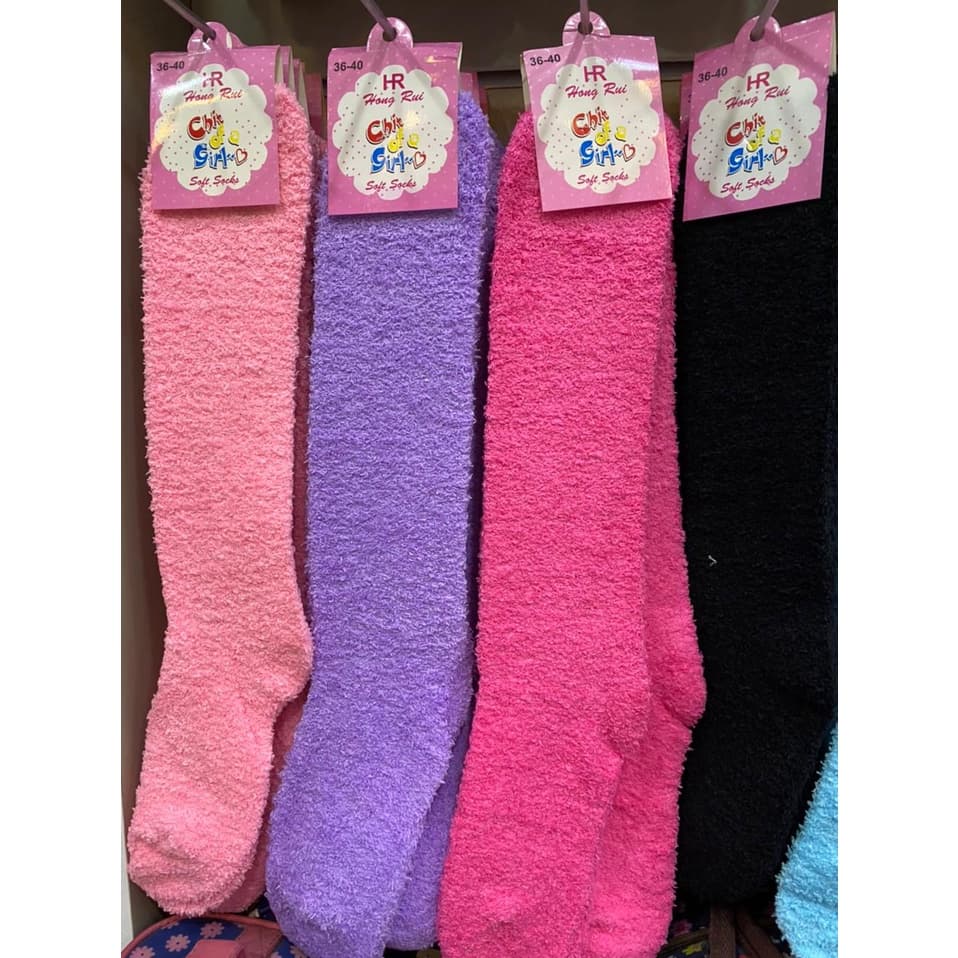 Meia De Lã Adulta Feminina Com Varias Cores Super Confortavel Ideal Para O Inverno E Epoca De Frio