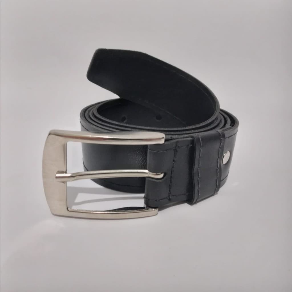 Cinto Masculino Couro Sintético Preto Marrom