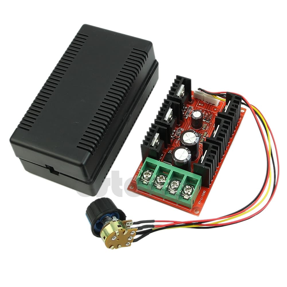 Blala 12V 24V 48V 2000W MAX 10-50V 40A Para Controle De Velocidade Do Motor DC PWM HHO RC Controlle
