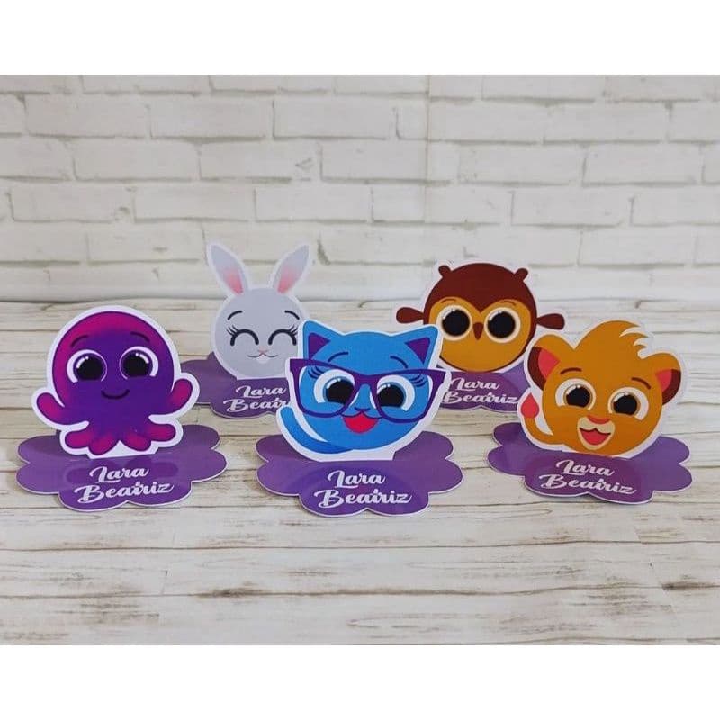 Apliques 3D para Latinha ou Caixa Acrílico 5x5 - Personalizado ( Qualquer Tema)