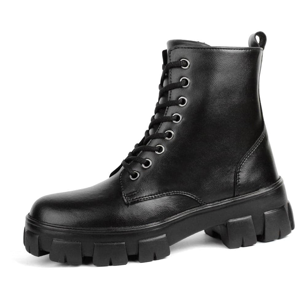 Bota Feminina Coturno Blogueira sola Tratorada Plataforma Envio Rápido 1108