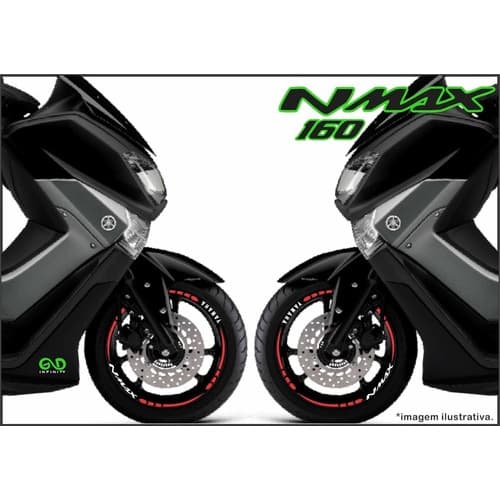 Friso Refletivo Rodas Nmax 160 + Brinde (mod 2)
