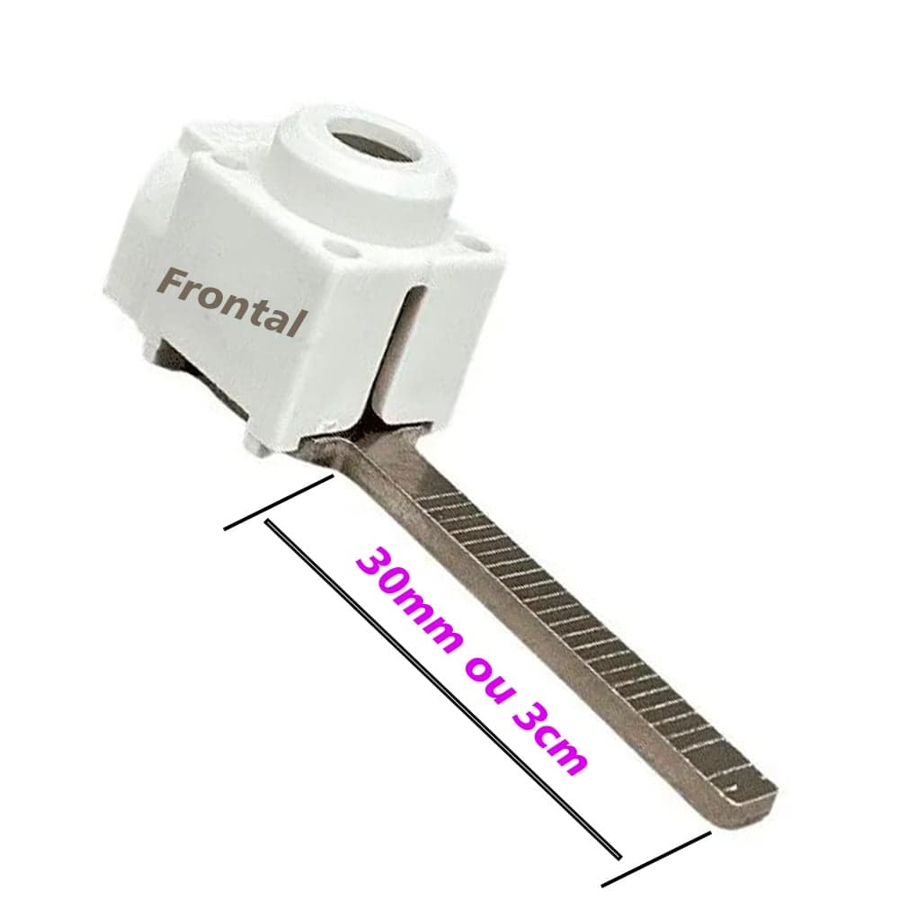 Conector Genérico Frontal Longo Terminal Saída para Barramento Pente Disjuntor