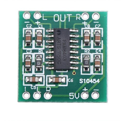 Kit 3 Pcs Amplificador Mini Digital 2x3w 5v Pam8403 - Mini Amplificador De Som Pam8403