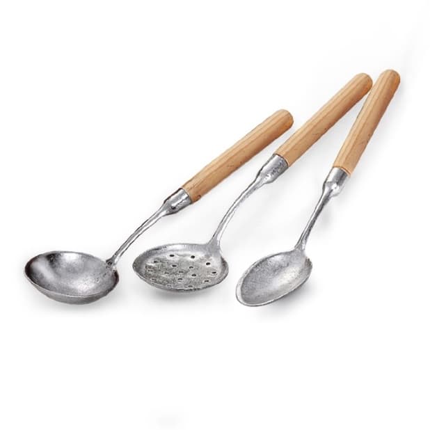 Kit Talher com 3 - Concha, Colher, Escumadeira