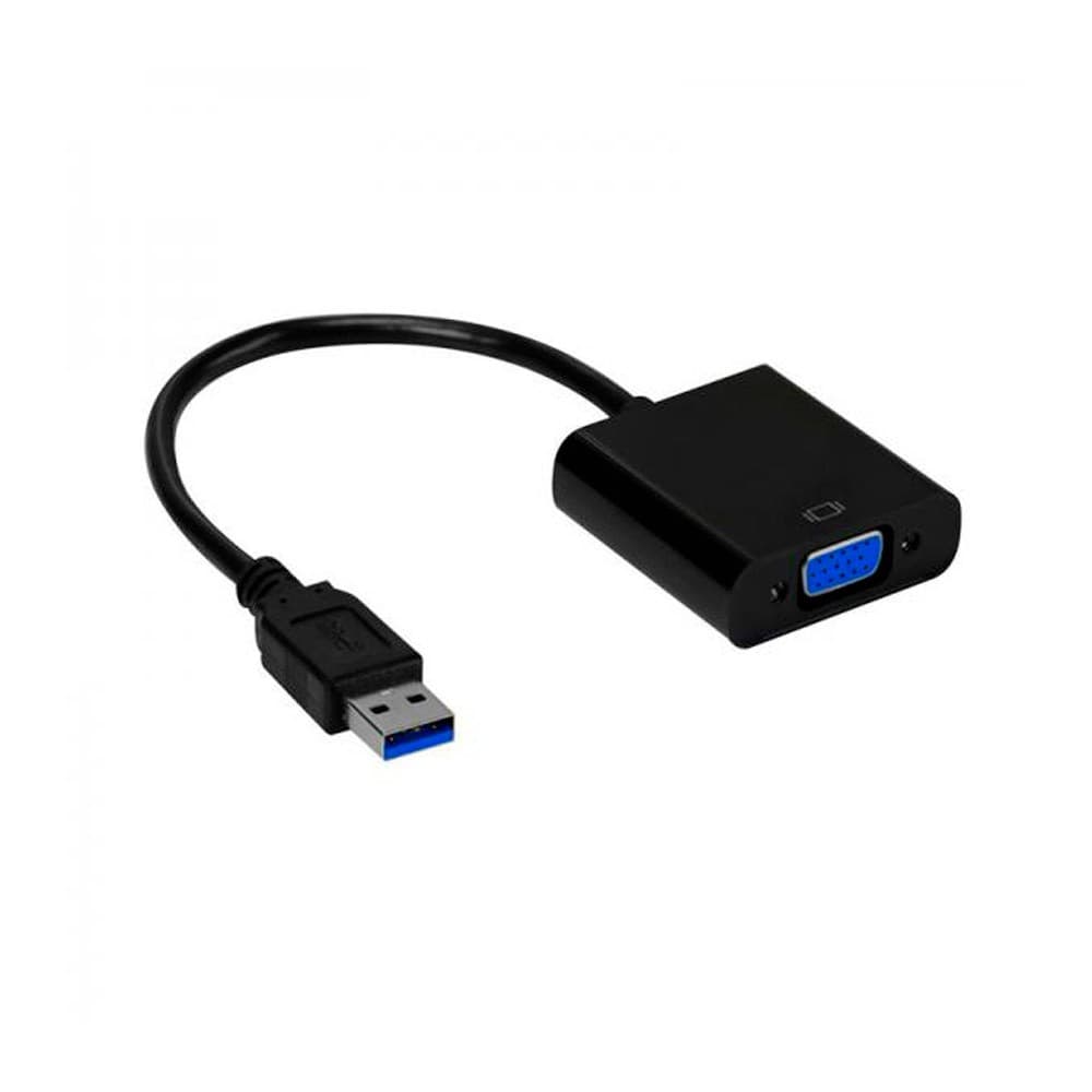 CABO ADAPTADOR CONVERSOR USB PARA VGA MONITOR USB 3.0/2.0