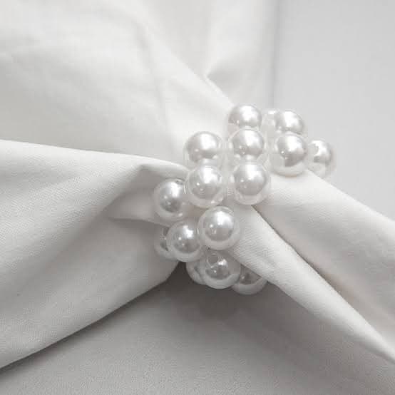 Porta guardanapo de perola/ IDEAL PARA FESTAS CASAMENTO ANIVERSARIO PARA EMBELEZAR SUA MESAS POSTA COD001