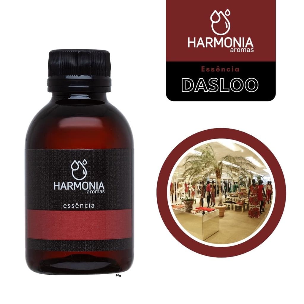 Essência Aromatizante Ambiente Dasloo Harmonia Aromas