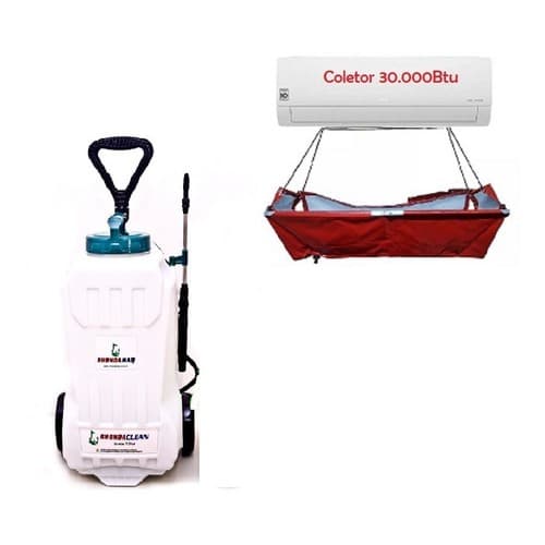 Maquina P/ Limpeza De Ar   110psi + Bolsa Coletora 30000btu