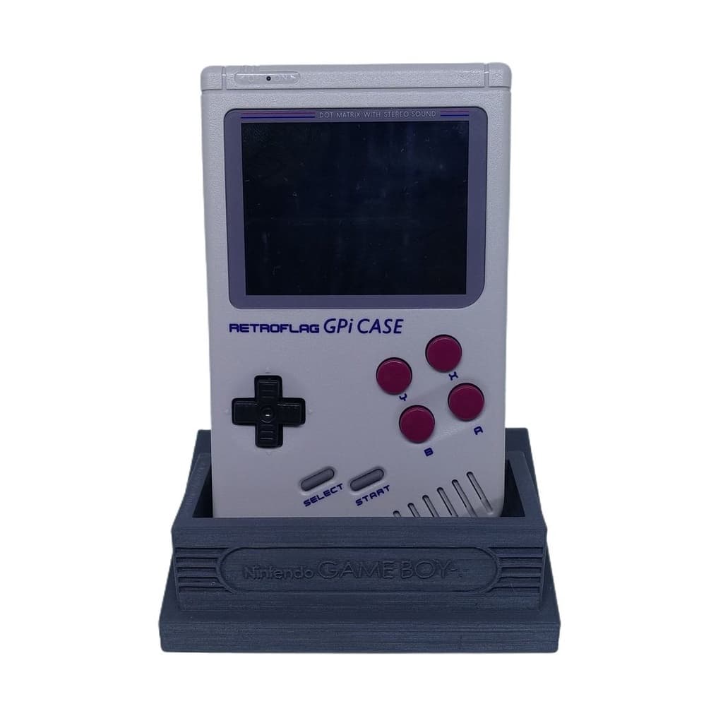 Suporte de mesa para Game Boy Classic / Retroflag GPI Case - Impressão 3D