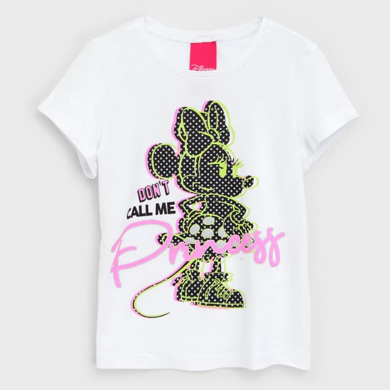 Blusa Infantil Menina Minnie Don't Call Me Disney