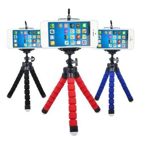 Mini Tripé Portátil Celular Suporte Flexível Tripé Celular