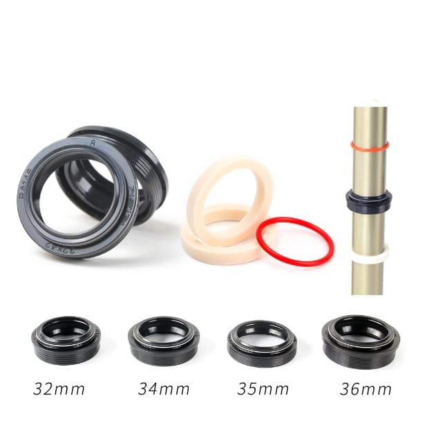 Kit Par De Retentores Raspador Reparo Manutenção de Suspensão Bike Bicicleta Kit 32mm ou 34mm