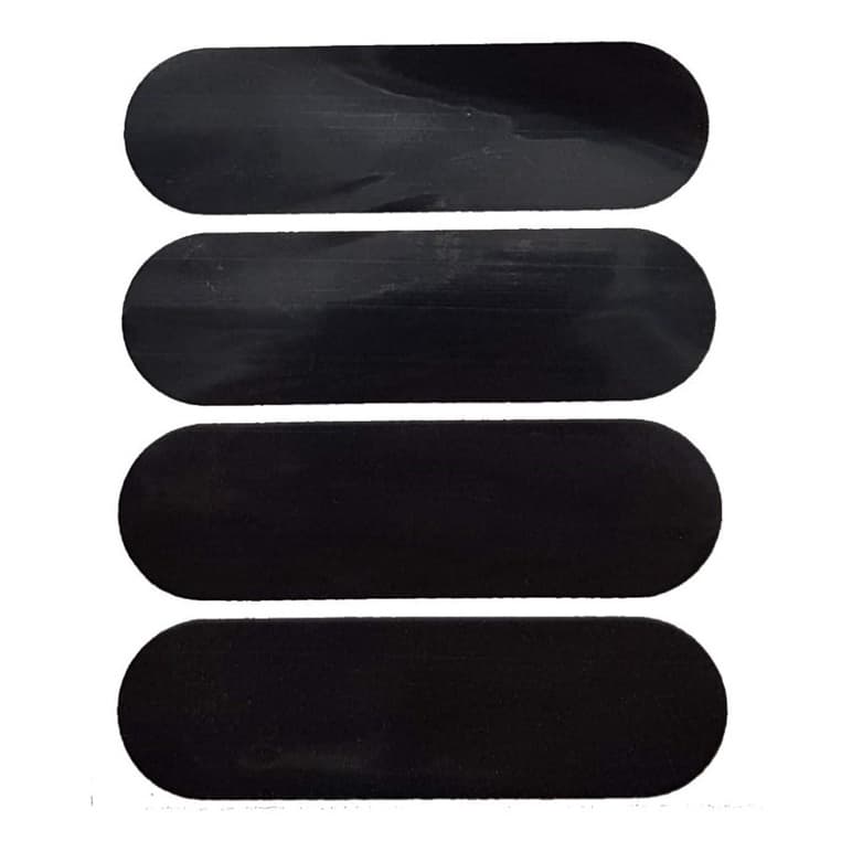 Kit Adesivos Refletivo Capacete Moto Cor Preto Original