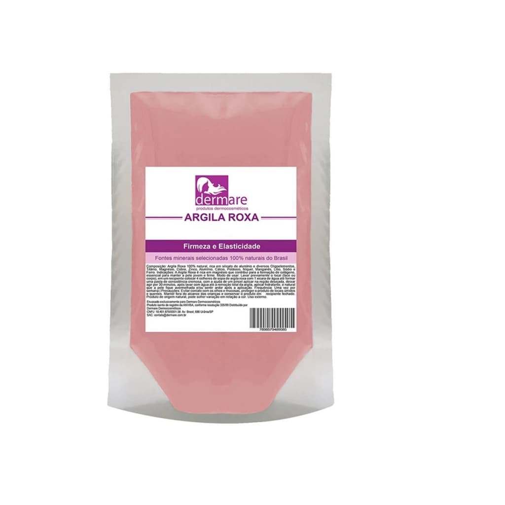 Argila Roxa 1kg - Dermare