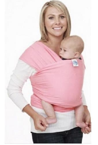 Wrap Sling Rosa De Algodão