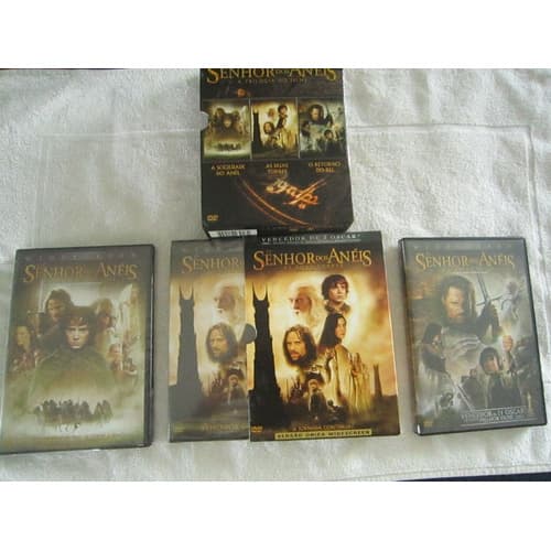 DVD Senhor Dos Anéis Trilogia