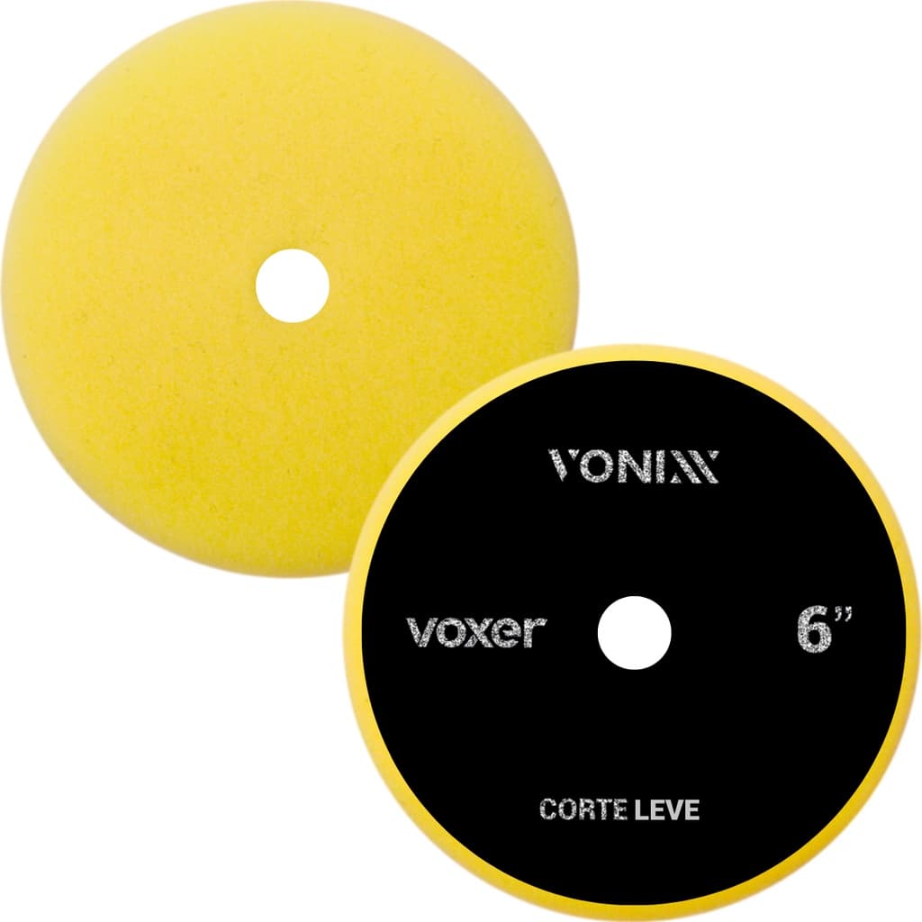 Boina de Espuma para Polimento Automotivo Corte Leve 6" Vonixx