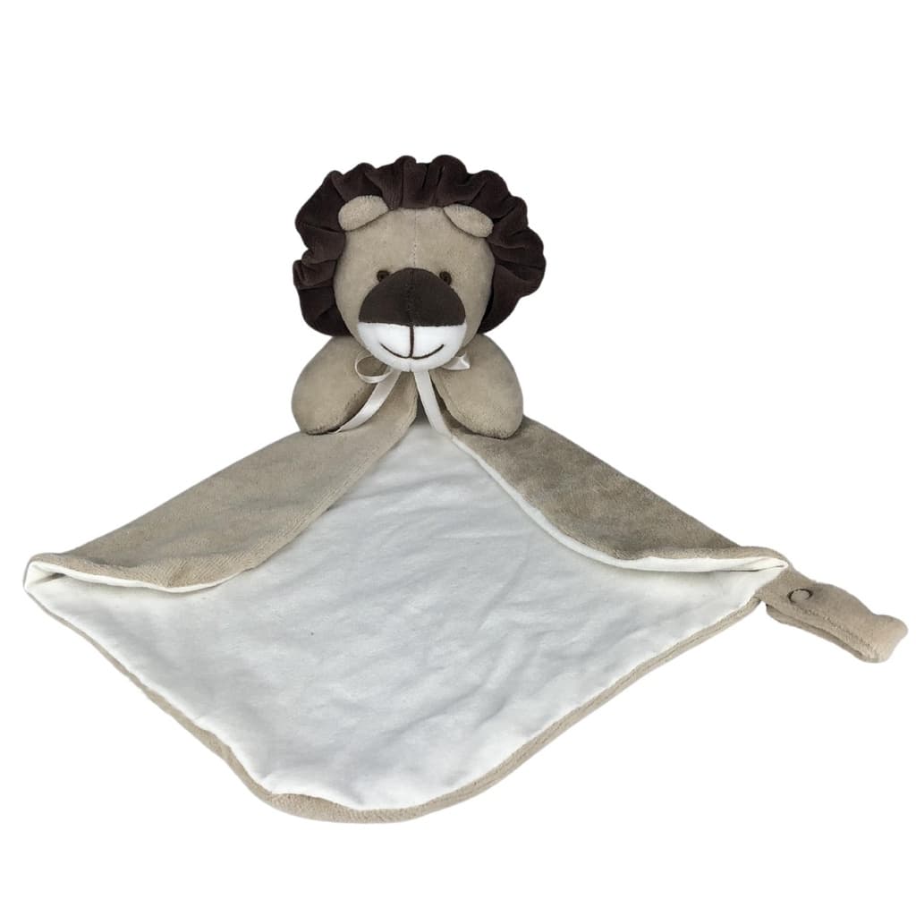 Naninha de Bebê Leãozinho com porta chupeta - Diversas Cores