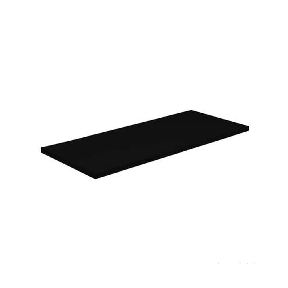 Prateleira 110x20 MDF 25mm Preto Sem Suportes 100% MDF