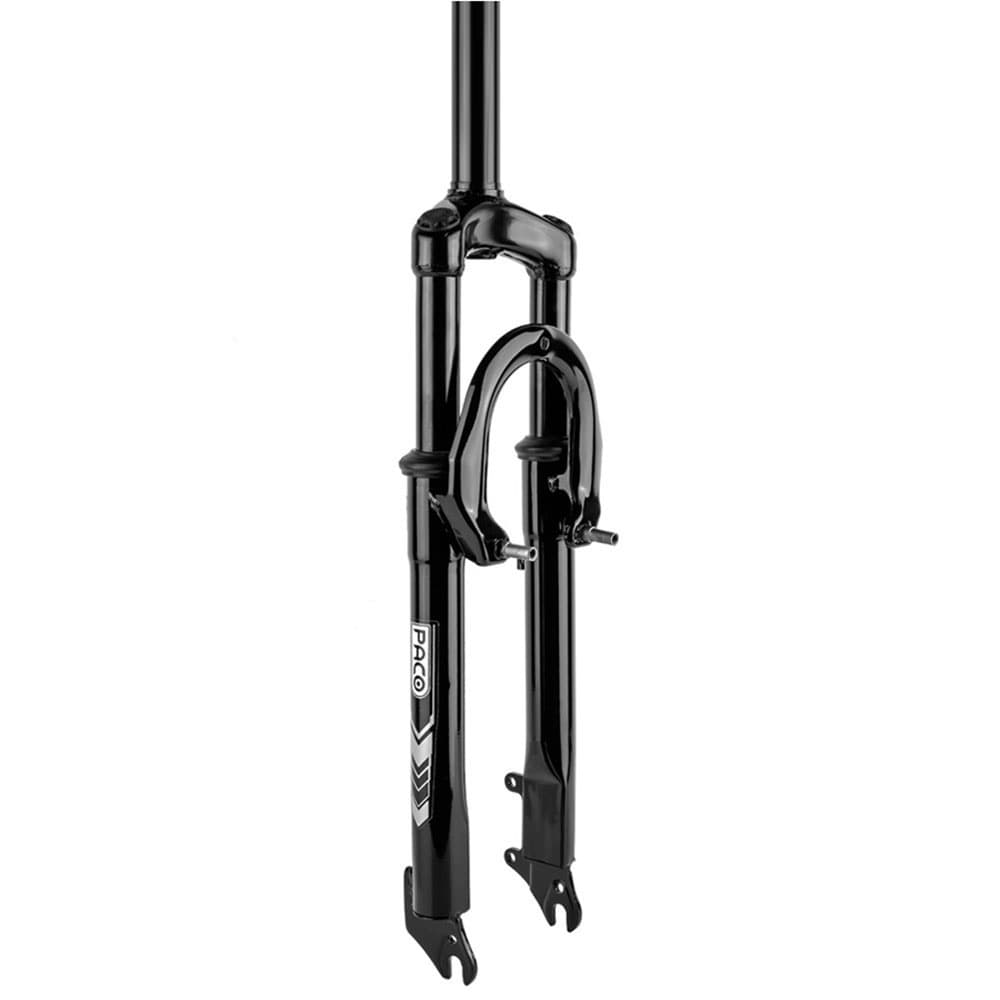 Garfo de Bicicleta Aro 26 Amortecedor V-Brake Suspensão Standard - 21.1mm Rosca Fina