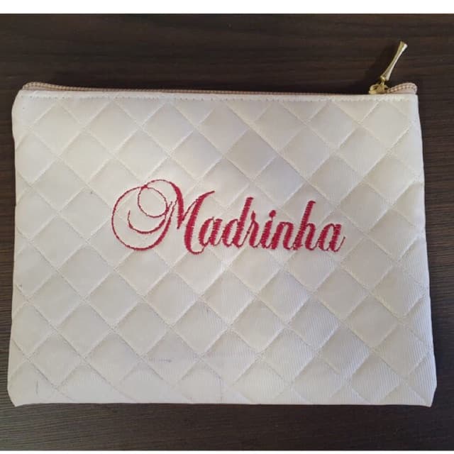 Necessaire para madrinha de casamento